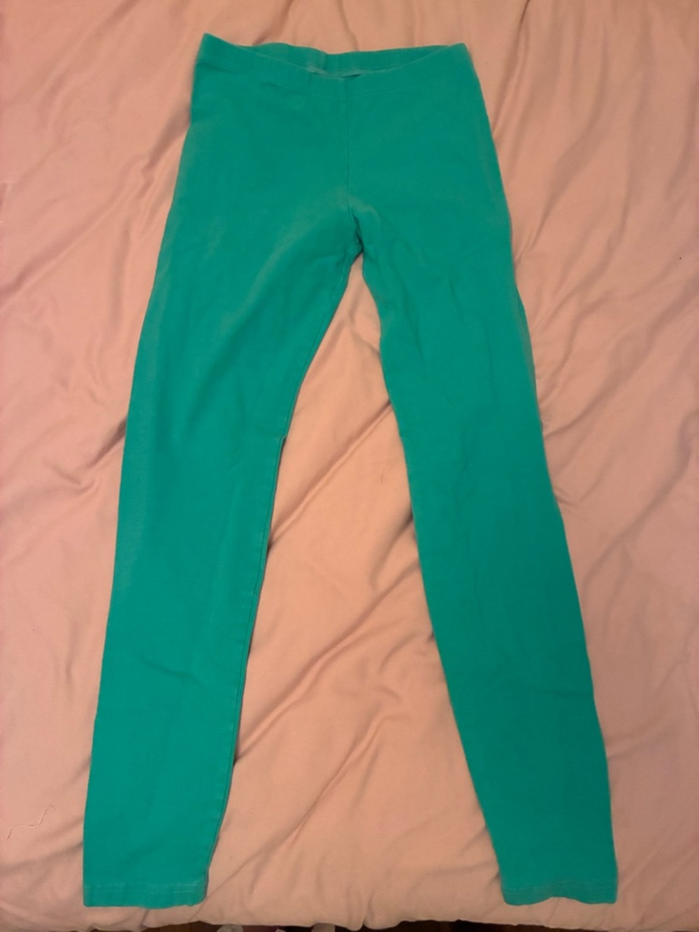 American apparel teal leggings- like new